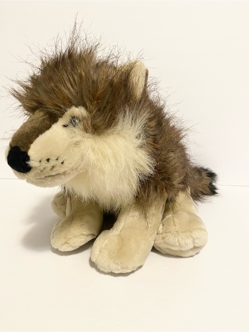 Wild Republic Cuddlekins Wolf Sitting Plush Stuffed Animal Toy Zoo Dog Timber